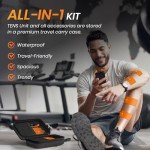 AVCOO 3-in-1 Rechargeable TENS and EMS Pain Relief