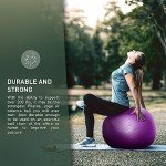 Yoga Ball for Arthritis Relief and Stability