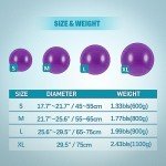 Yoga Ball for Arthritis Relief and Stability