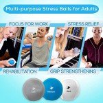 Serenilite Handtrainer Stressbälle - 3er-Set