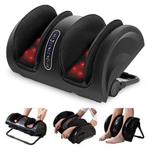 Snailax Heated Shiatsu Foot and Calf Massager