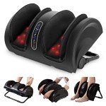 Snailax Heated Shiatsu Foot and Calf Massager