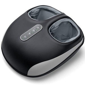 Nekteck Heated Shiatsu Foot Massager with Air Compression