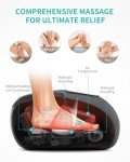 Nekteck Heated Shiatsu Foot Massager with Air Compression