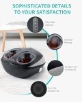Nekteck Heated Shiatsu Foot Massager with Air Compression