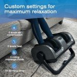 TISSCARE Heated Shiatsu Foot Massager for Pain Relief