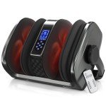 TISSCARE Heated Shiatsu Foot Massager for Pain Relief