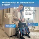TISSCARE Heated Shiatsu Foot Massager for Pain Relief
