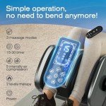 TISSCARE Heated Shiatsu Foot Massager for Pain Relief