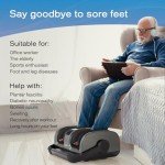 TISSCARE Heated Shiatsu Foot Massager for Pain Relief