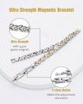 Jecanori Magnetic Bracelet for Women - 3500 Gauss