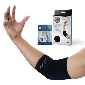 Copper Elbow Brace and Support Sleeve Set