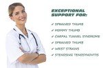 Reversible Thumb and Wrist Compression Splint