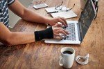 Copper Infused Compression Wrist Sleeve Support