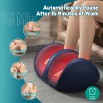 Shiatsu Electric Foot Massager with Heat Relief