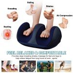 Shiatsu Electric Foot Massager with Heat Relief