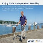 Drive Medical Folding Walker with Trigger Release