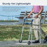 Drive Medical Folding Walker with Trigger Release