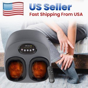 Snailax Shiatsu Foot Massager with Heat & Air Compression