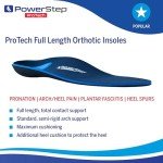 PowerStep ProTech Arch Support Insoles for Pain Relief