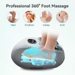 Snailax Shiatsu Foot Massager with Heat & Air Compression