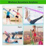 Resistance Bands for Therapy, Yoga, and Workouts