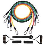 12-Piece Resistance Bands Set for Home Workouts