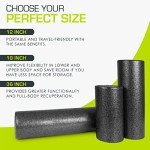 ProsourceFit 12-Inch High Density Foam Roller
