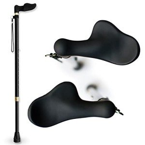 Ergonomic Right Hand Walking Cane for Arthritis Relief