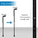 Ergonomic Right Hand Walking Cane for Arthritis Relief