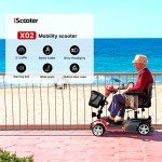 4-Wheel Folding Electric Mobility Scooter for Adults