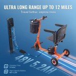 VEVOR 3 Wheel Mobility Scooter for Seniors