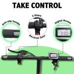 Foldable 3-Wheel Electric Mobility Scooter for Adults