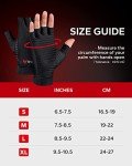 Copper Infused Fingerless Compression Arthritis Gloves