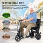 TopMate 3-Wheel Electric Mobility Scooter for Seniors