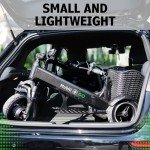 Foldable 3-Wheel Electric Mobility Scooter for Adults