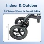 KneeRover Economy Steerable Knee Scooter for Injuries