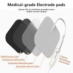 24PCS Latex-Free TENS Unit Replacement Pads