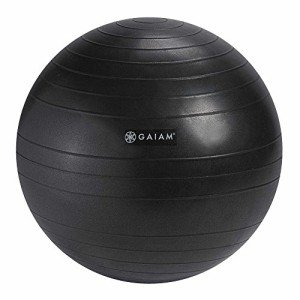 Gaiam Classic 52cm Charcoal Chair Ball