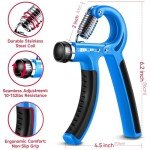 Hand Grip Strengthener Kit for Arthritis Relief