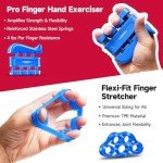 Hand Grip Strengthener Kit for Arthritis Relief