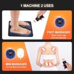 EMS Foot Massage Mat with Remote Control