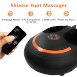 Shiatsu Foot Massager with Heat and Remote