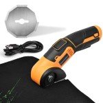 Cordless Electric Scissors with LED Light 4V