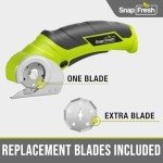 SnapFresh Electric Mini Scissors for Easy Cutting