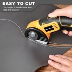 Cordless Electric Scissors with LED Light 4V