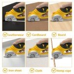 Cordless Electric Rotary Scissors for Easy Cutting