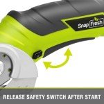 SnapFresh Electric Mini Scissors for Easy Cutting