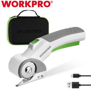 WORKPRO 4V Cordless Electric Scissors for Crafts