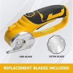 Cordless Electric Rotary Scissors for Easy Cutting